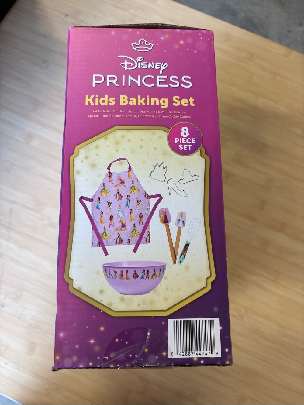 Disney Princess Kids Baking Set - Magenta and Purple Accents - Picture 4 of 6